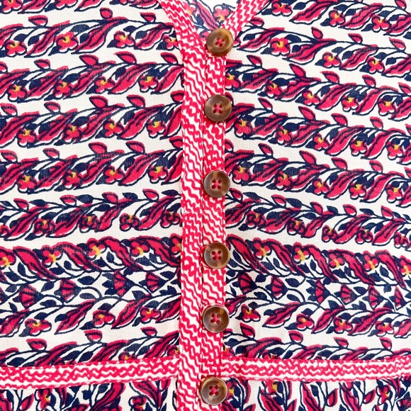 Anthropologie Lilyana Tiered Silk Blouse (never worn) - Picture 4 of 6